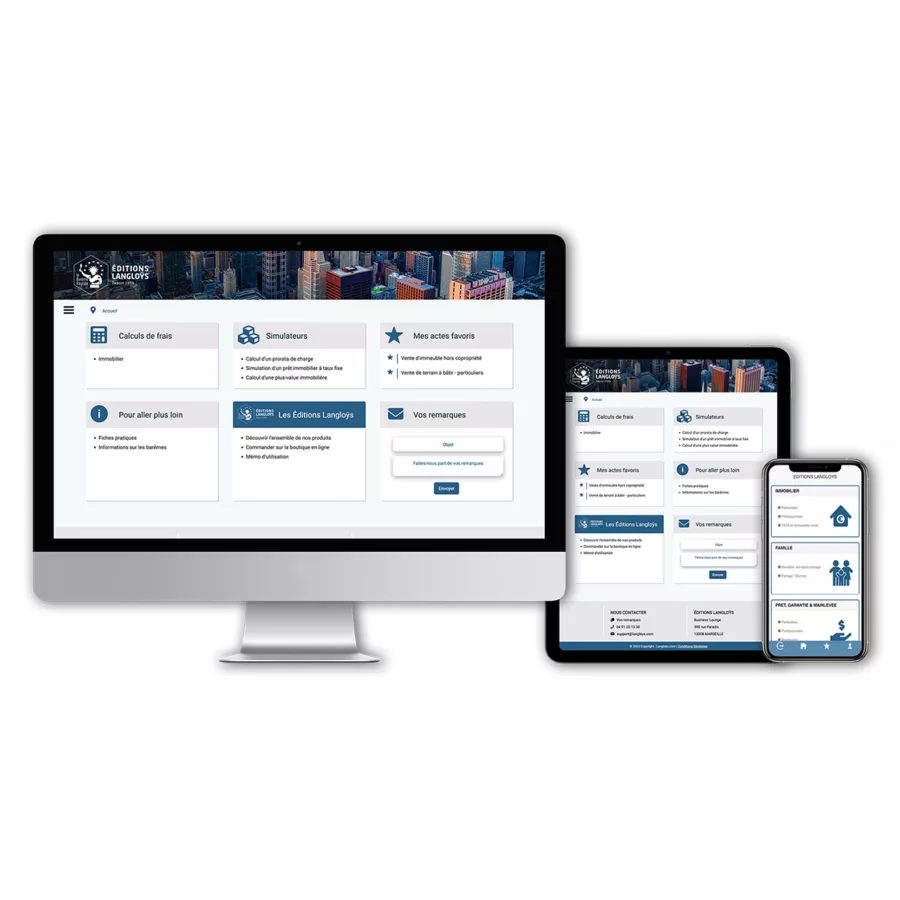 LA SOLUTION DIGITALE LANGLOŸS - Immobilier