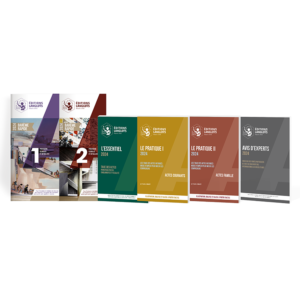 les barèmes rapides A1 et A2 et les manuels : l'essentiel sur la taxe des actes, le pratique vol 1 et 2 et les avis d'experts