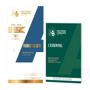 Pack BARÈME RAPIDE Immobilier/L'ESSENTIEL - Livraison 01/2026