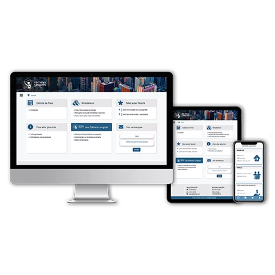 LA SOLUTION DIGITALE LANGLOŸS - Immobilier