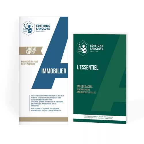 Barème rapide Immo et ESSENTIEL Barème rapide Immo et ESSENTIEL