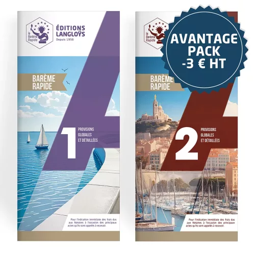 2025 – pack barèmes rapides 2025 - pack barèmes rapides